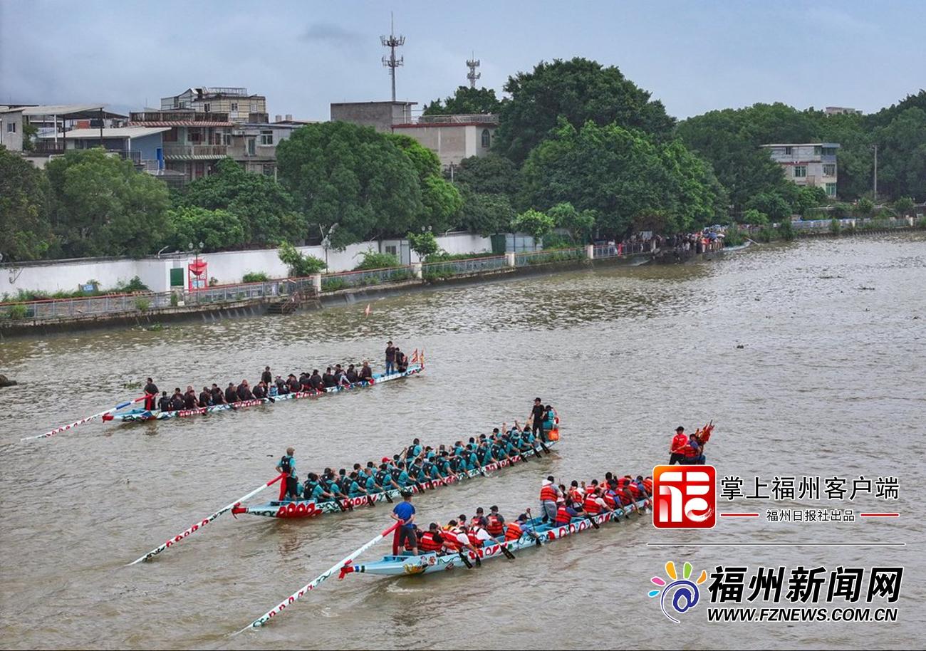 县在发生｜螺洲“龙舟会”热闹开桨